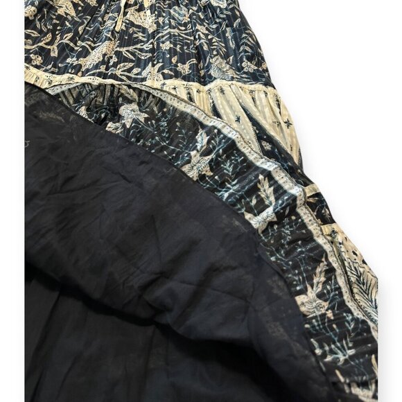 Ulla Johnson Indah Dress, Size 2, Rainforest , Cream/black, New with tag - Picture 14 of 16